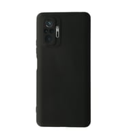 Xiaomi Redmi Note 10 Pro Kılıf Nano İçi Kadife Silikon - Siyah