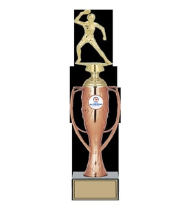 ODAK KUPA - Figürlü Kupalar - Masa Tenisi Kadın Figürlü Kupalar FG-025 C - 36 cm