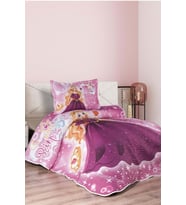 Belenay Dijital -Prenses- Tek Kişilik Kapitone Yatak Örtüsü (175x240)