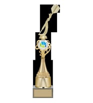 ODAK KUPA - Figürlü Kupalar - Dart Figürlü Kupalar FG-036 A - 46 cm