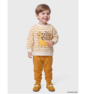 LCW baby Sarı Erkek Bebek Jogger Eşofman Altı