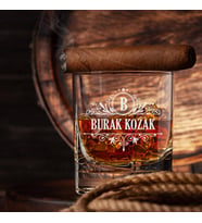 Kişiye Özel Orijinal İsimli Viski Bardağı