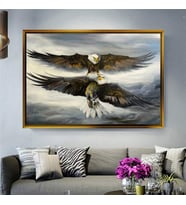 Altın Çerçeveli dekoratif tablo l1162 (Gold)