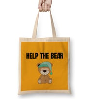 HELP THE BEAR Bez Çanta Uzun Saplı