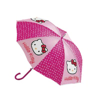 Koruma Kılıflı Lisanslı Puantiyeli Hello Kitty Çocuk Şemsiyesi BNT159