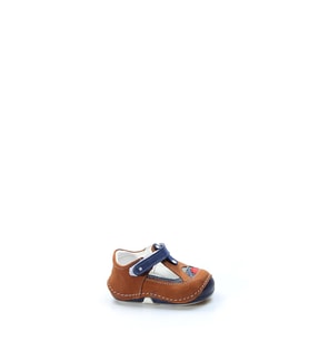 FAST STEP Hakiki Deri Bebek Casual Ayakkabı 891IA503 (Taba)