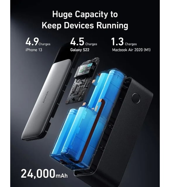 Anker 737 Powercore 24K Taşınabilir Şarj Cihazı
