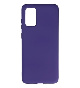 Galaxy S20 Plus Kılıf Nano içi Kadife Silikon - Mor
