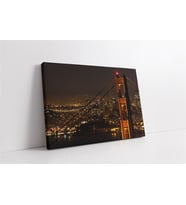 San Fransisco Golden Gate Köprüsü Kanvas Tablo