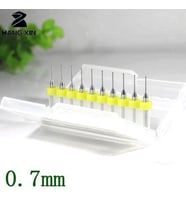 Tungsten Karbür Uçlu Freze PCB Mikro/Mini Matkap Uç 0,7mm x 10 lu Set