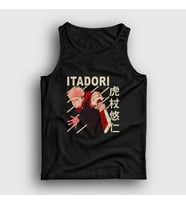 Presmono Unisex Siyah Yuji Anime Jujutsu Kaisen Atlet 130688tt