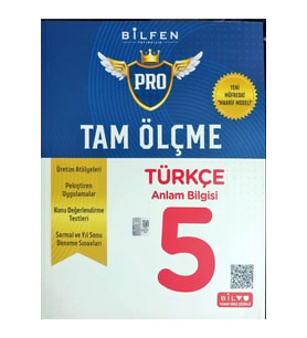 Bilfen 5. Sınıf Tam Ölçme Türkçe Yeni