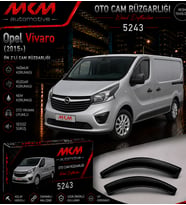Opel Vivaro (2015>) 2'li Ön Mugen Cam Rüzgarlığı