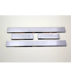 FORD FOCUS 1 HB/SEDAN UYUMLU KAPI EŞİĞİ 4 PARÇA 1998-2005 PASLANMAZ KROM