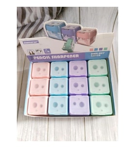 Daimarse Kalemtraş Çiftli Hazneli Kalemtıraş (12 Li Paket)