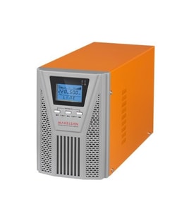 MAKELSAN 1KVA POWERPACK SE ONLINE 1/1F LCD EKRAN TOWER UPS 2x 12v 7amper