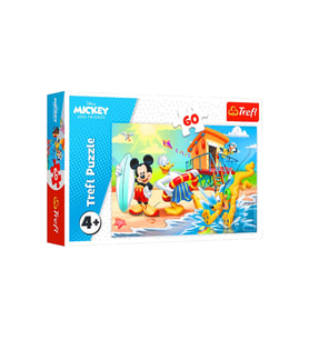 Disney Mickey and Friends 60 Parça Çocuk Puzzle 4+