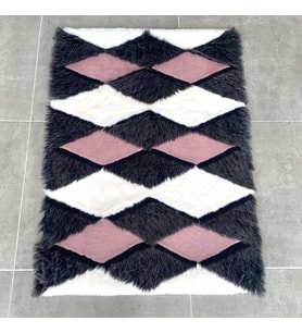 Çok Renkli Peluş Halı