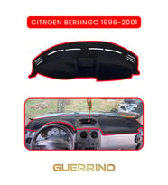 CITROEN BERLİNGO 1996-2006TORPİDO KORUMA HALISI KIRMIZI KENAR
