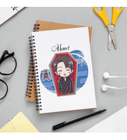 Vampir Tasarımlı Defter Kişiye Özel