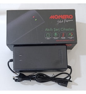 MONERO-48 V [14AH] ŞARJ CİHAZI EBIKE [DEVRE KESİCİLİ]