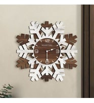 BK Gift Kişiye Özel İsimli Dekoratif 45cm Ahşap Duvar Saati-16 , Ev hediyesi , Arkadaşa Hediye , Sevgiliye Hediye