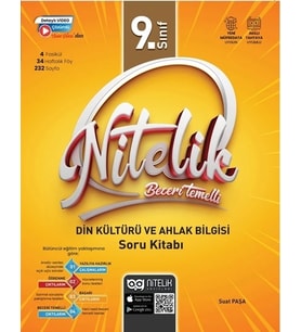 NİTELİK YAYINLARI 9. SINIF DİN KÜLTÜRÜ VE AHLAK BİLGİSİ SORU KİTABI BECERİ TEMELLİ