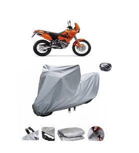 KTM 640 Adventure  Su Geçirmez Motosiklet Brandası ARKA ÇANTA UYUMLU