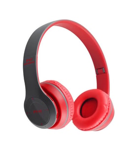 P47 Wireless SD Kart Destekli Bluetooth 5.0 Kulak Üstü Kulaklık Kırmızı