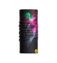 Motobir Baf-Bandana Grafiti Renkli Boyalar Kaya Stili (Renksiz)