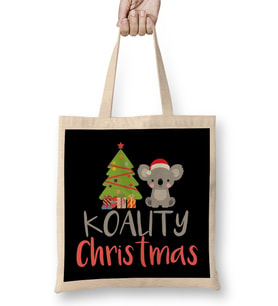 Koala Christmas Gift Bez Çanta Uzun Saplı