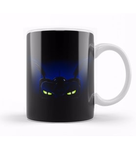 Batman Knight Fury Kupa Bardak Porselen