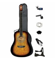 Washburn WSHAGPAKQTTB Exclusive Akustik Gitar Paketi