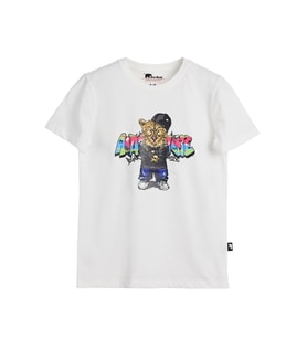 Bad Bear Youze Çocuk Tişört (Beyaz)