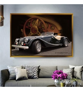 Altın Çerçeveli dekoratif tablo a300 (Gold)