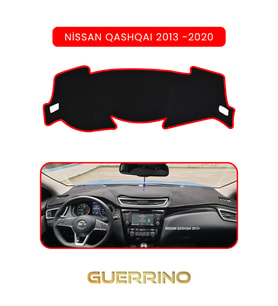 NİSSAN QASHQAI 2013 -2020TORPİDO KORUMA HALISI KIRMIZI KENAR