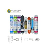 PWS Kapalı Kasa Su Arıtma için Sertifikalı 8li Platinium mebran tatlandırıcı+B12Alkali+mineral+detox