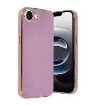 Iphone 16E Kılıf Volet Silikon - Mor