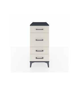 Kronos Komodin 4 Çekmeceli 44x59x96 Antrasit-Aytaşı