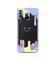 Huawei P30 Lite Uyumlu Baskılı Yumuşak Silikon Şeffaf Telefon Kılıfı