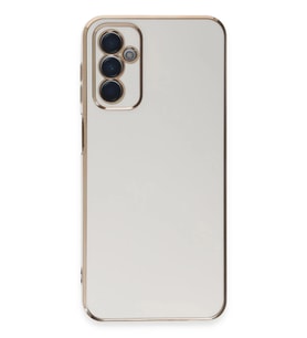 Durukar® Samsung Galaxy A14 4G Kılıf Volet Silikon - Beyaz