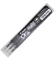 Pilot Frixion Kalemlere Uyumlu Siyah Refil Uçan Kalem (0,7 mm - 3 lü Paket)