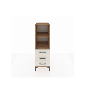 Kronos Dolap 2 Raflı 3 Çekmeceli 44x59x134 Çam-Aytaşı