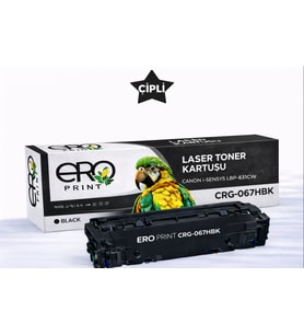 Canon LBP-631Cw Muadil Toner - 3100 Sayfalık - Çipli Siyah Toner