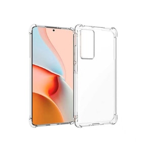 Coverzone Xiaomi Mi 12T ile uyumlu K?l?f Z-Nitro Anti Shock Silikon Kapak Kamera Korumal? Anti?ok Airbag K�?e Korumal? Silikon ?effaf K?l?f