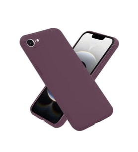 iPhone 16E Kılıf First Silikon - Mürdüm