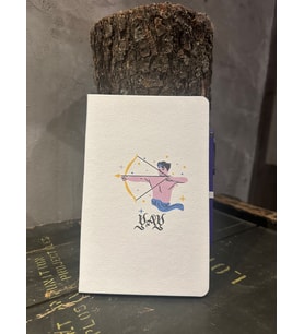 Beyaz Termo Deri Defter