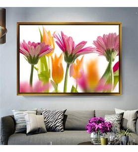 Altın Çerçeveli dekoratif tablo l596 (Gold)