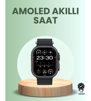 Akıllı Saat Amoled Display 15 Gün Dayanıklı Batarya