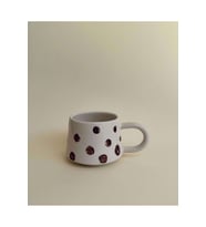 Pastel Puantiye Eirene Mug 240 ml Krem - Kahverengi